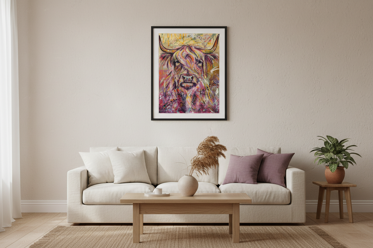 Angus - warm living room
