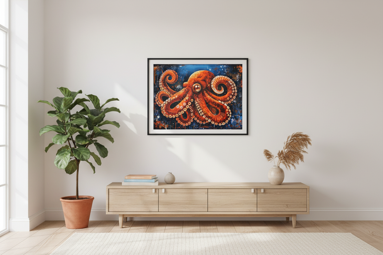 Ember in the Deep - Scandinavian interior