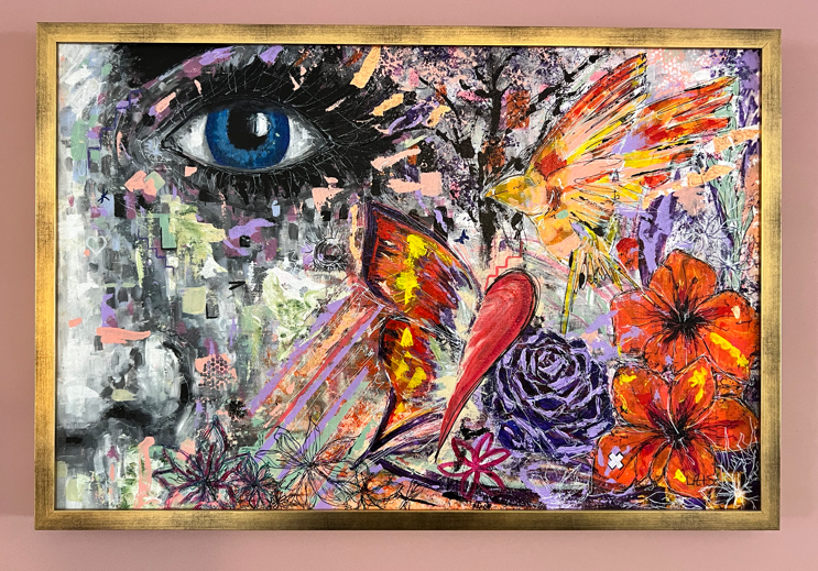 Behind Her Eyes – Original Artwork